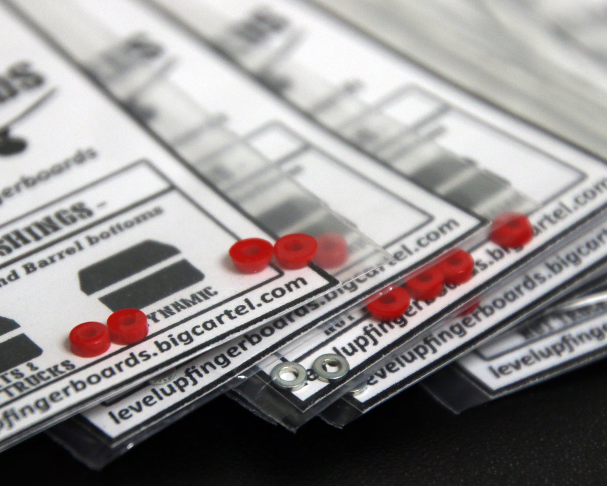 Beta Bushings "Red" Professional Urethane Rubber Fingerboard Bushing