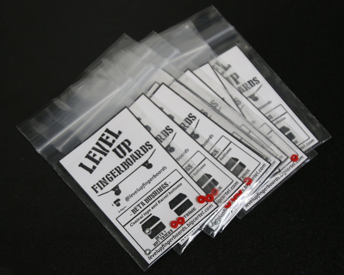 Beta Bushings "Red" Professional Urethane Rubber Fingerboard Bushing