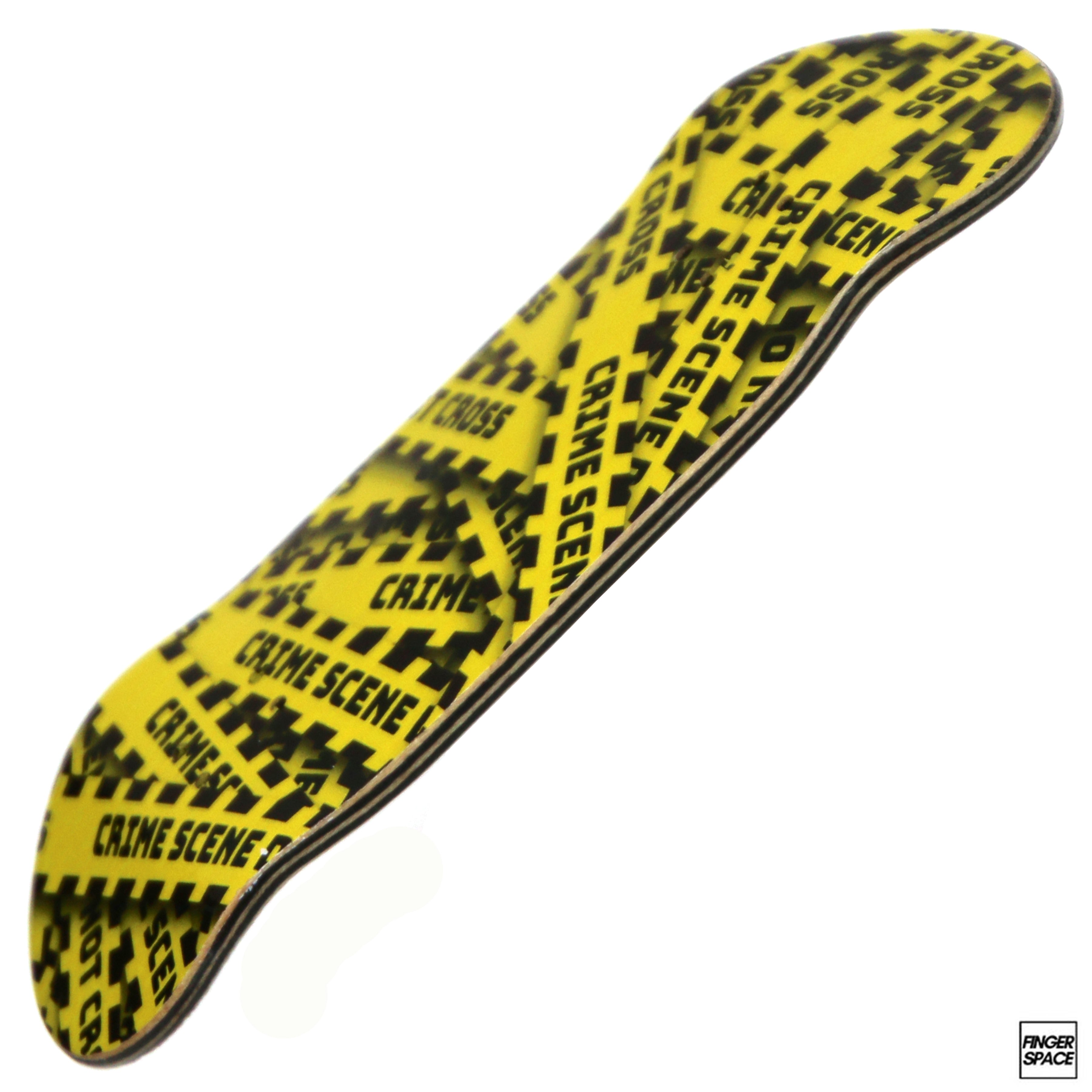 Crime Scene Tape - Eco Series Real Wear Graphic Fingerboard Deck