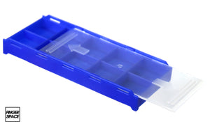 Blue "Space Case" - Modular Stacking Storage Box