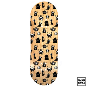 "Monsters" Eco Series Graphic Fingerboard Deck