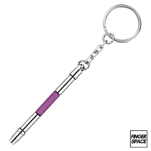 Purple Multipurpose Keyring Tool