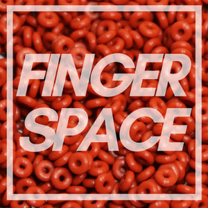 20-Pack of Red Silicone Fingerboard O-Ring Tuning