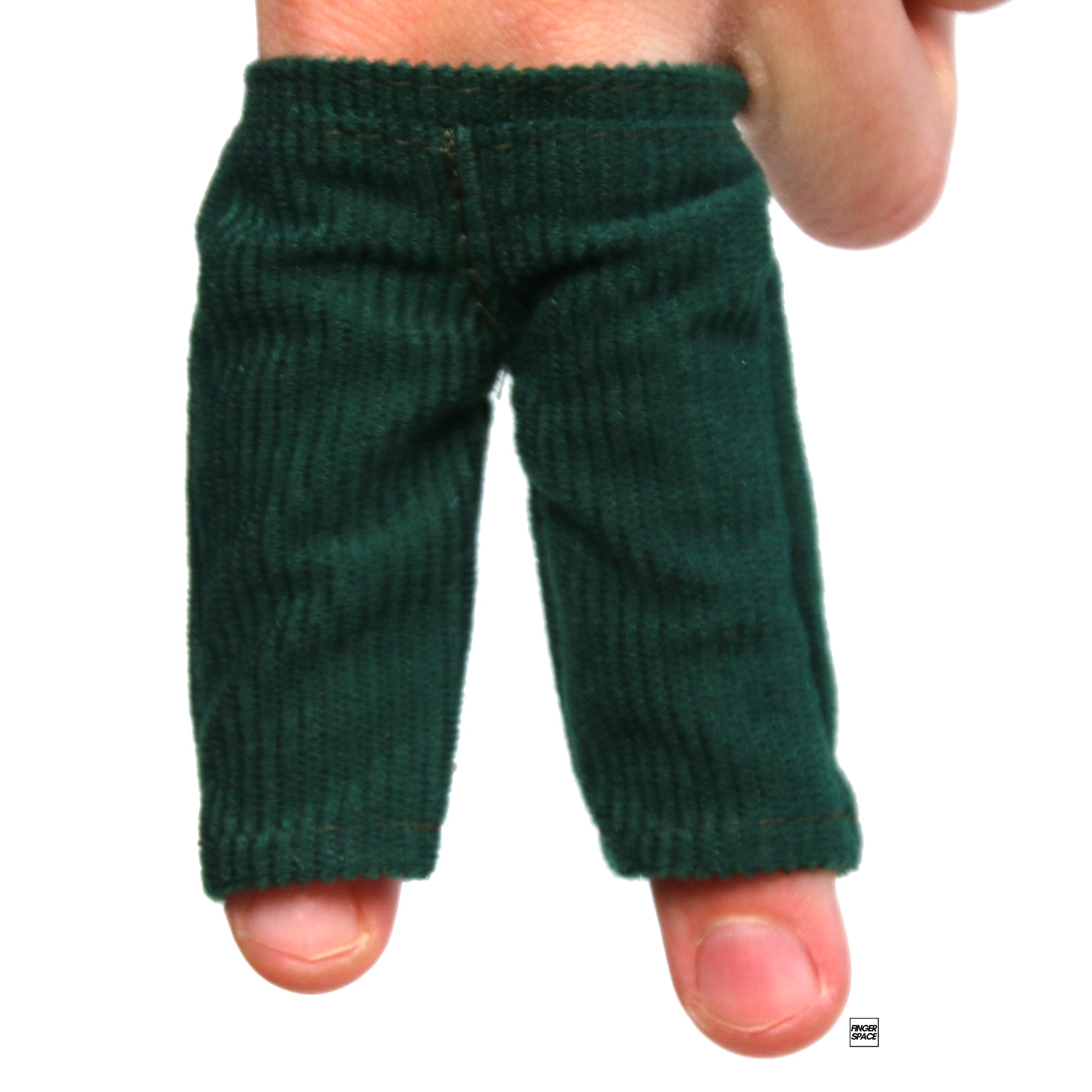 "Forest Green" Miniature Finger Pants