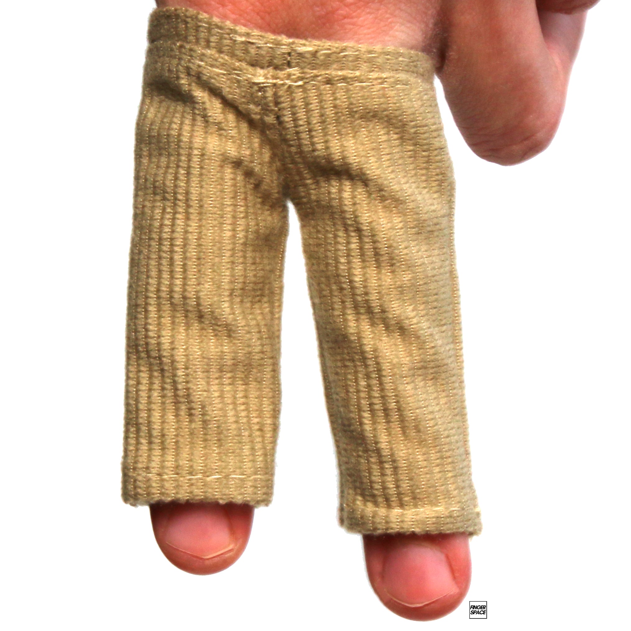 "Tan Khaki" Miniature Finger Pants
