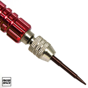 Professional Red Tool with Interchangeable Screw Bits