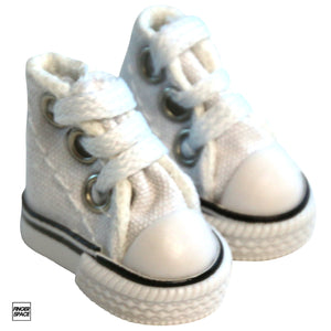 Miniature Finger Shoes - Stardust White Edition