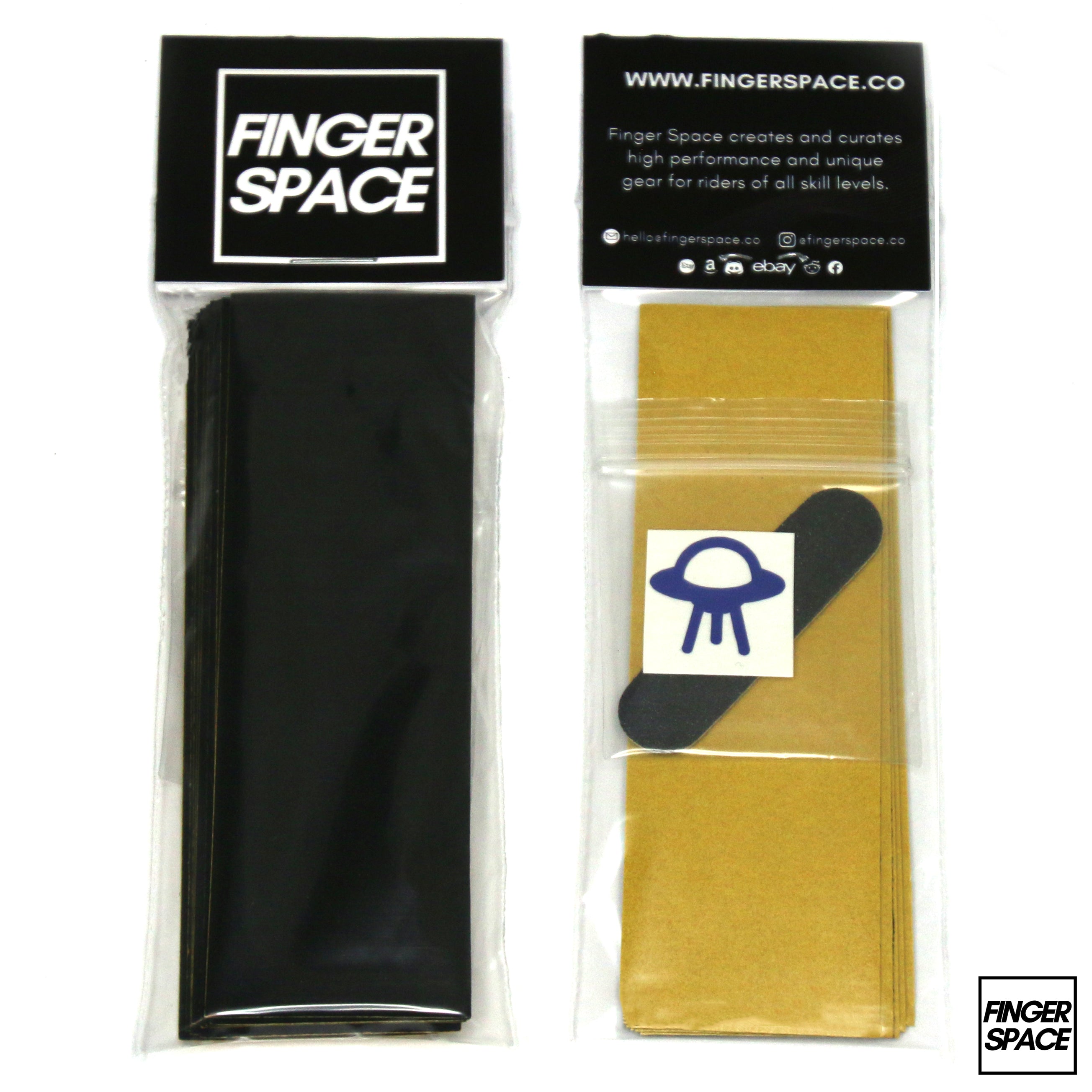 0.5mm Slim Space Tape - "Black Hole" Edition Fingerboard Foam Tape