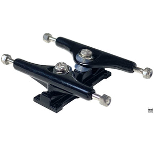 34mm Olympus Pro Fingerboard Trucks - "Hades" Black Colorway with Inverted Kingpins