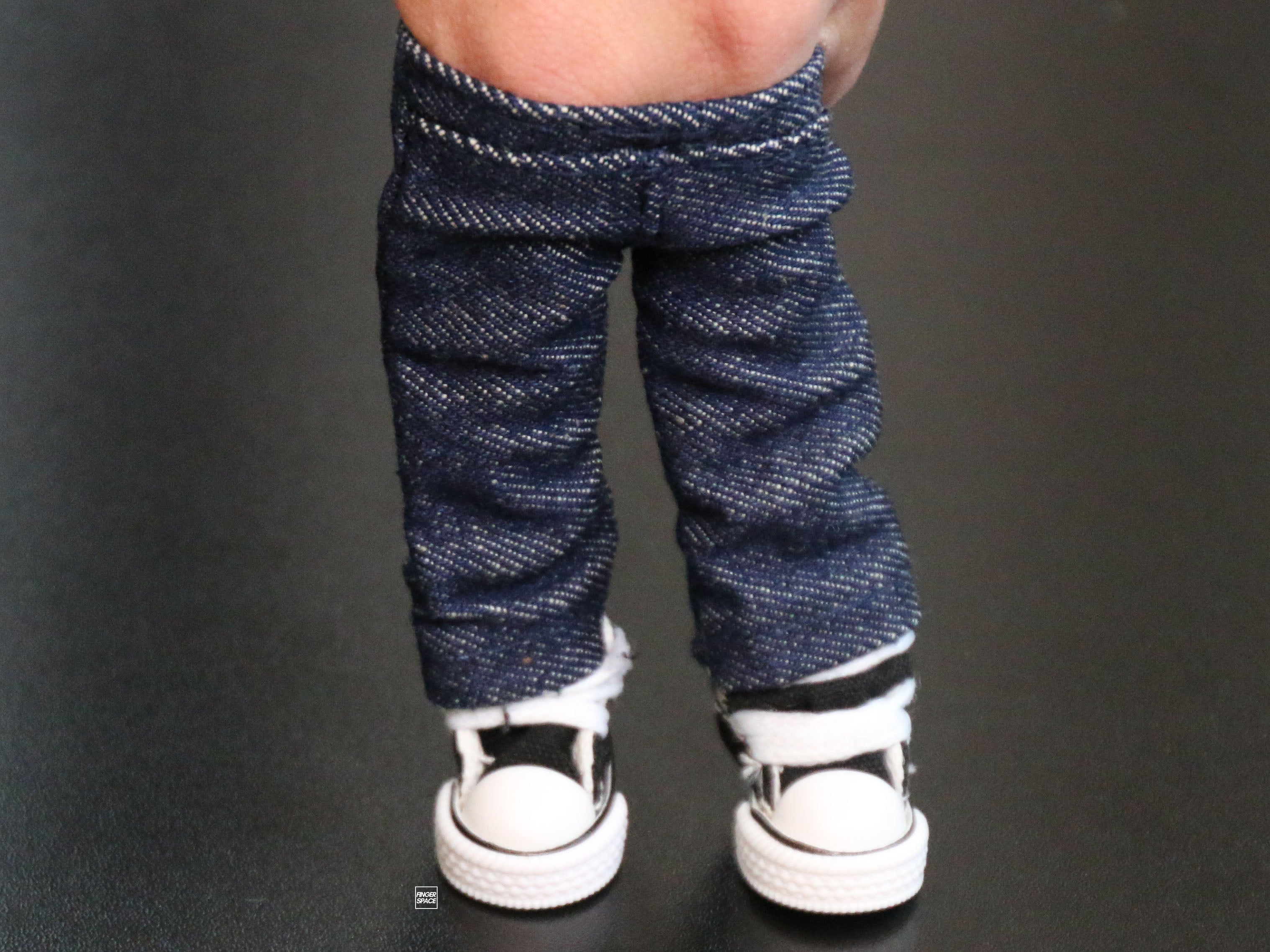 "Denim Blues" Miniature Finger Pants