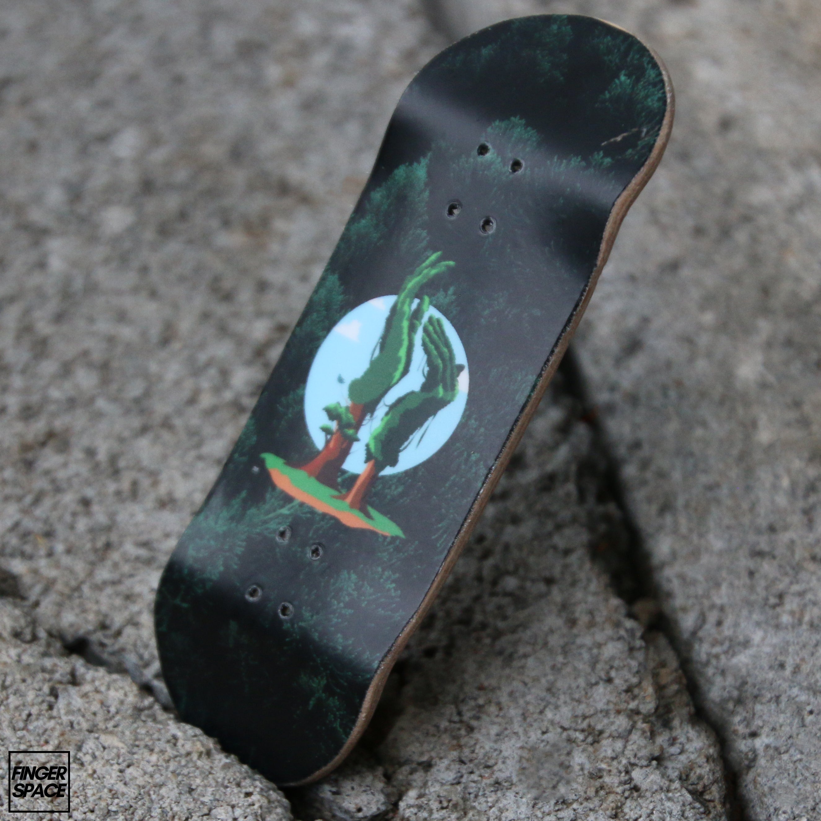 "Grounded" Eco Series Graphic Fingerboard Deck