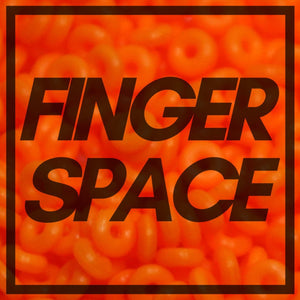 100-Pack of Orange Silicone Fingerboard O-Ring Tuning