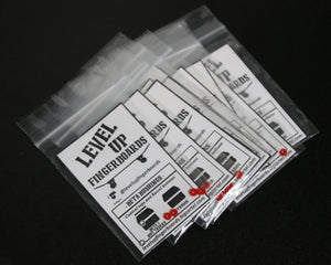 Beta Bushings - "Red" Professional Urethane Rubber Fingerboard Bushings