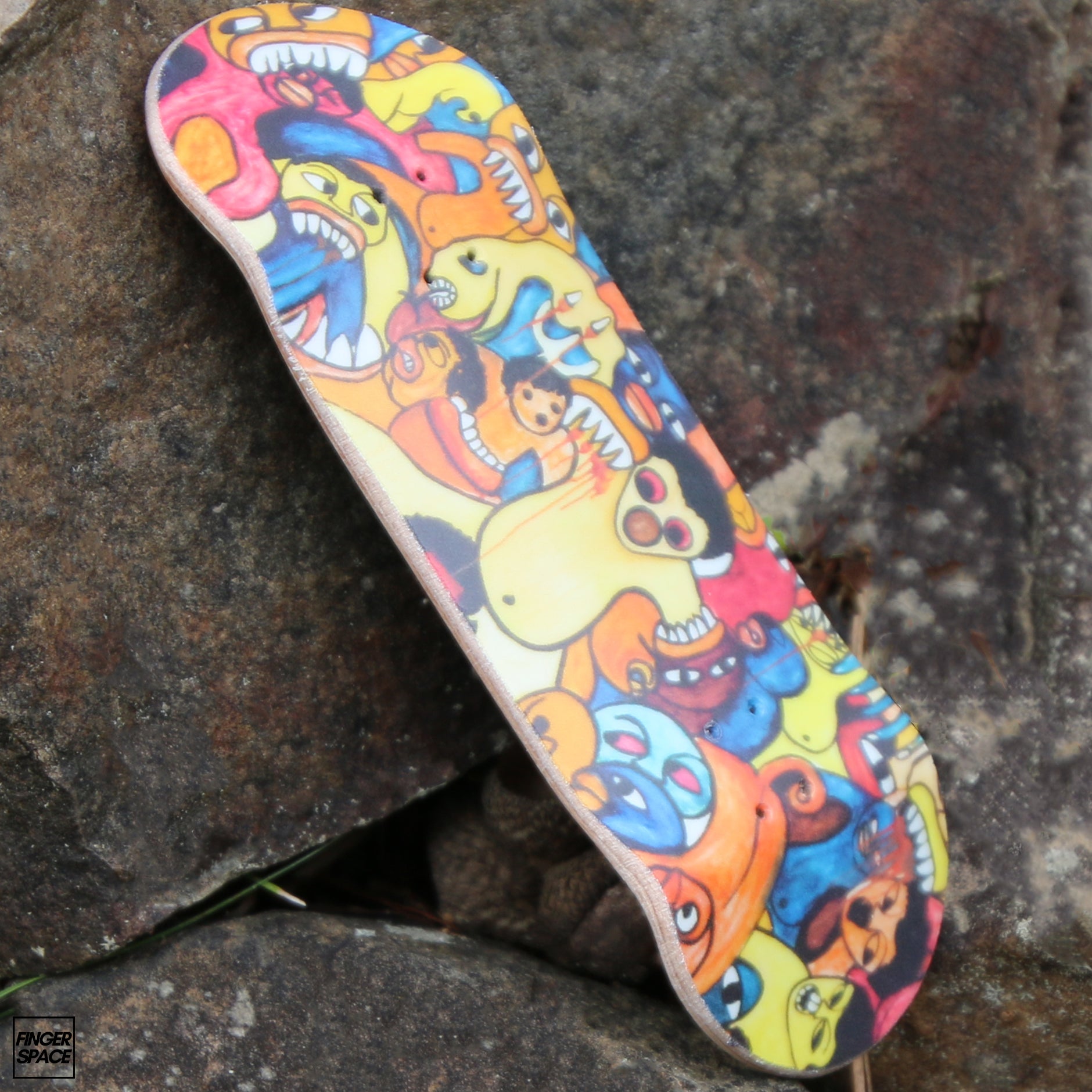 "Monster Madness" Eco Series Graphic Fingerboard Deck