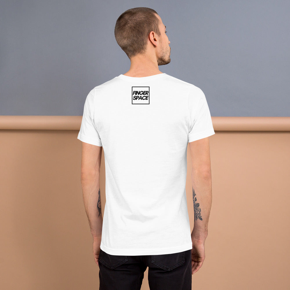 Paradox Short-Sleeve Unisex T-Shirt by Finger Space